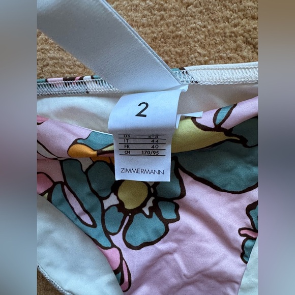 NWT Zimmermann Maxine Scoop Bikini Bottoms - Picture 6 of 8